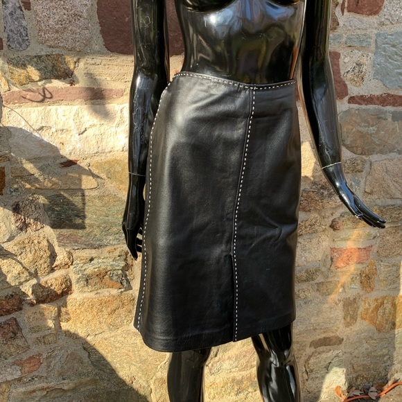 INC International Concepts Dresses & Skirts - Leather Skirt Size 6